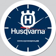 пластиковые часы с логотипом